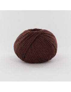 Pelote Fonty BB Merinos col 910 rouge brun
