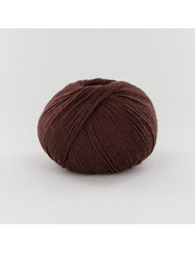 Pelote Fonty BB Merinos col 910 rouge brun