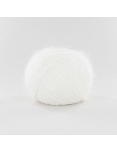Pelote Fonty Cœur d'angora col 335 blanc