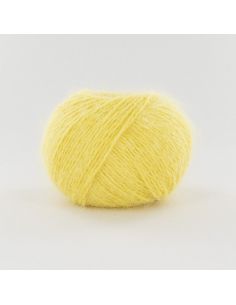 Pelote Fonty Cœur d'angora col 302 jaune