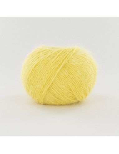 Pelote Fonty Cœur d'angora col 302 jaune
