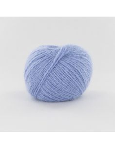 Pelote Fonty Cœur d'angora col 318 bleu