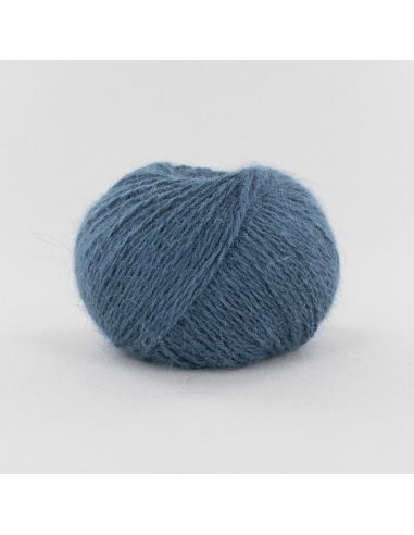 Pelote Fonty Cœur d'angora col 227 bleu de prusse