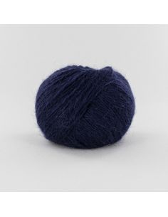 Pelote Fonty Cœur d'angora col 337 bleu marine