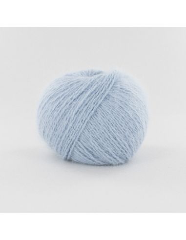 Pelote Fonty Cœur d'angora col 339 bleu dur
