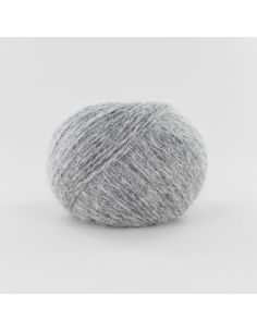 Pelote Fonty Cœur d'angora col 311 gris chiné