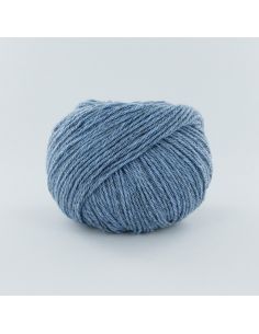 Pelote Fonty Mongolia 3 col 33 bleu layette