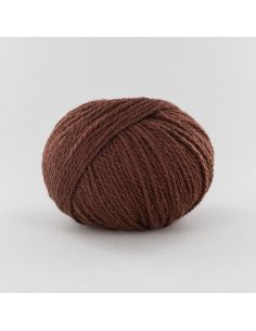 Pelote Fonty Polaire col 632 rouge-brun