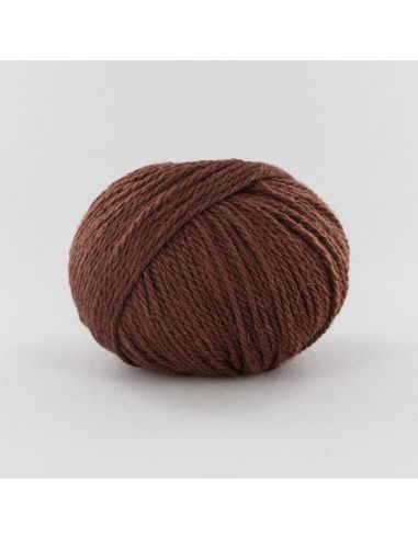 Pelote Fonty Polaire col 632 rouge-brun
