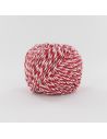 Pelote Fonty Scarlett col 5156 blanc-rouge