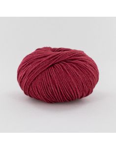 Pelote Fonty Soyeuse col 104 rouge