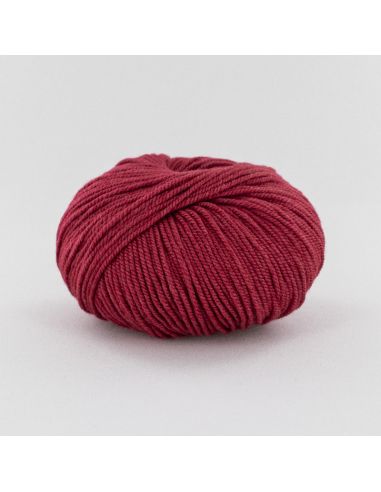Pelote Fonty Soyeuse col 104 rouge