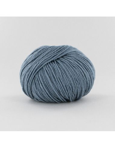Pelote Fonty Soyeuse col 128 bleu gris