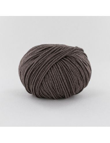Pelote Fonty Soyeuse col 121 brun foncé