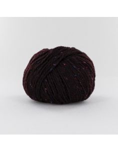 Pelote Fonty Super tweed col 13 bordeaux