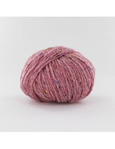 Pelote Fonty Super tweed col 18 rose bonbon