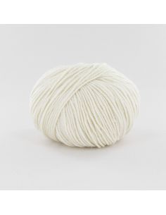 Pelote Fonty Soyeuse col 100 blanc cassé