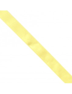 Ruban de Satin double face 25mm Jaune paille