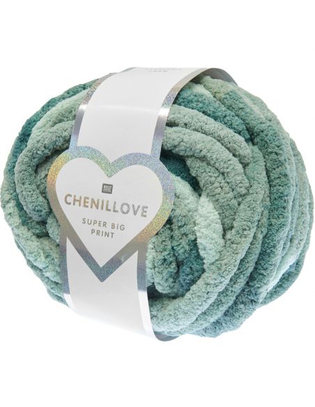 Pelote Creative chenillove super big print lierre