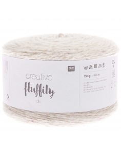 Pelote Creative Fluffily dk crème
