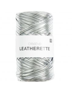 Pelote Creative leatherette argent