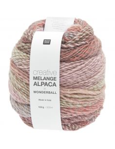 Pelote Creative melange alpaca wonderball dk spring