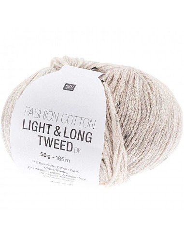 Rico Fashion cotton light & long tweed dk
