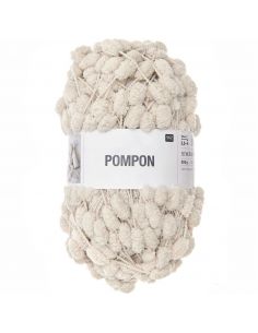Pelote Creative pompon beige