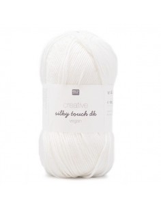Pelote Creative silky touch dk blanc