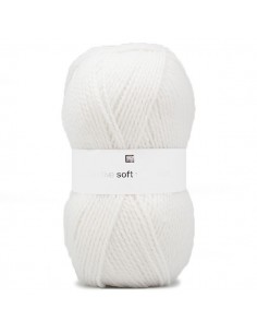 Pelote Creative soft wool aran crème