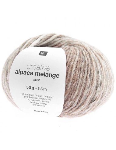 Rico Creative alpaca melange aran