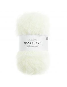 Pelote Creative make it Fur blanc