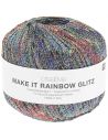 Pelote Creative make it Rainbow glitz blanc