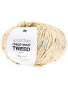 Pelote Essentials mega wool tweed chunky vanille