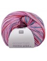 Pelote Essentials merino print dk rose mix