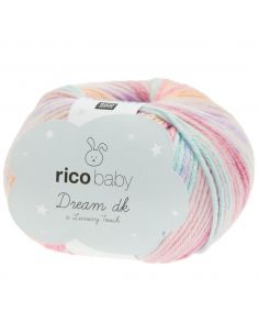 Pelote Rico baby dream dk rose mix