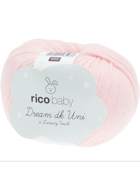 Pelote Rico baby dream dk uni rose