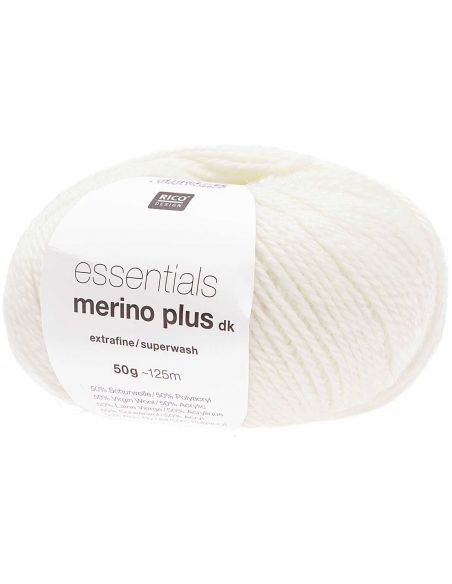 Pelote Essentials merino plus dk crème
