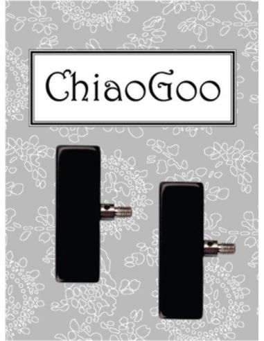 Stoppeurs de cable taille large noir