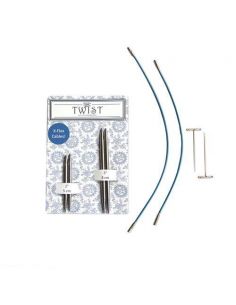 Aiguilles interchangeable Twist Blue short combo taille 3,5