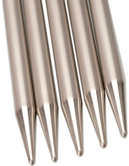 Aiguilles double-pointes en metal 15cm taille 2