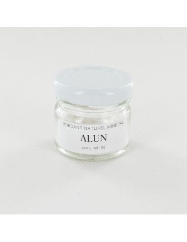 Mordant minéral naturel à base d'Alun