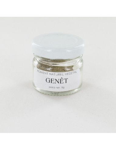 Pigment de Genêt pour teinture végétale
