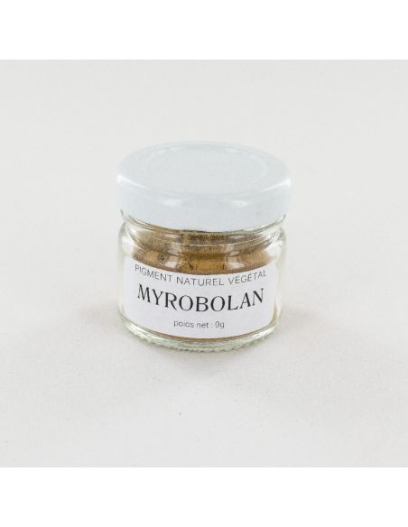 Pigment de Myrobolan pour teinture végétale