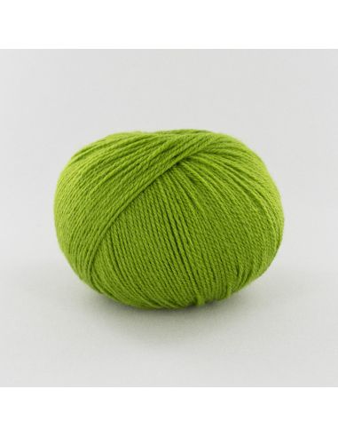 Pelote Fonty BB Merinos col 985 vert perroquet