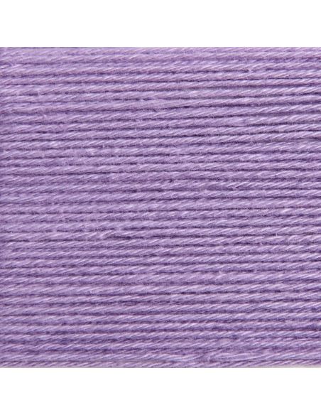 Pelote cotton lilas foncé