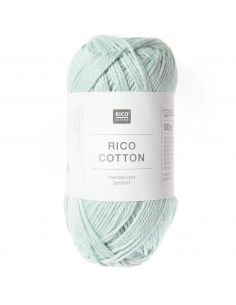 Pelote cotton bleu glacé