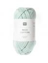 Pelote cotton bleu glacé