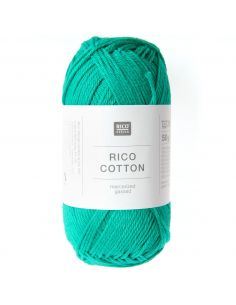 Pelote cotton émeraude