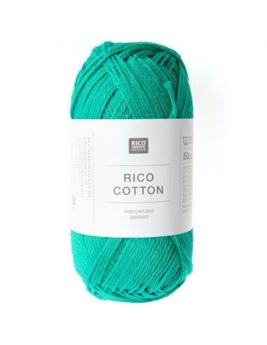 Pelote cotton émeraude